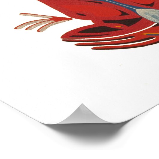 ハト少年 ポスター (角)