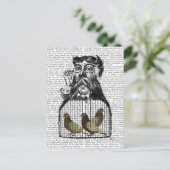 ハト愛好家 ポストカード (スタンド正面)