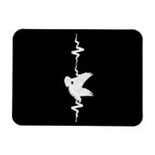 ハト搬送鳩の鼓動 マグネット (横)