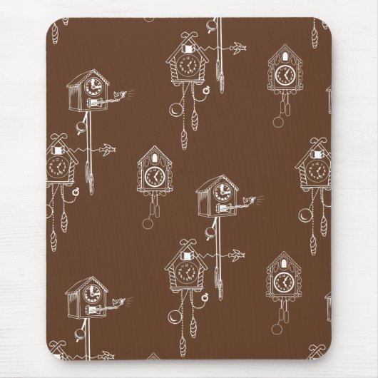 ハト時計のマウスパッド マウスパッド (正面)