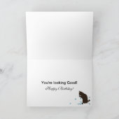 ハト時計の誕生日 カード (内部)