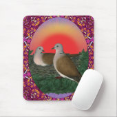 ハト枠 マウスパッド (マウス)