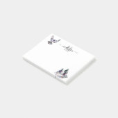 ハト水彩画パーソナライズされた像 ポストイット (アングル)