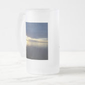 ハト湖によって曇らされるマグ フロストグラスビールジョッキ (正面左)