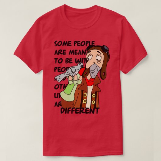 ハト男 Tシャツ (デザイン正面)