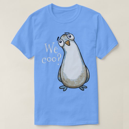ハト私たちはギフトおもしろいハトの所有者の愛好家1 Tシャツ (デザイン正面)