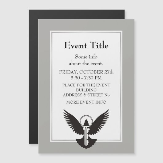 ハト鍵 (正面/裏面)