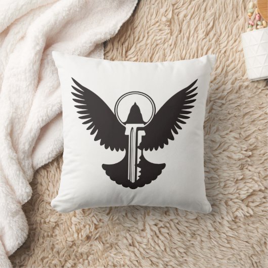 ハト鍵 クッション (ブランケット)