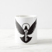 ハト鍵 コーヒーマグカップ (中央)
