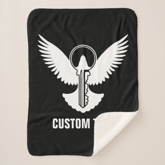 ハト鍵 シェルパブランケット (正面)