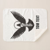 ハト鍵 シェルパブランケット (正面(横))