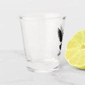 ハト鍵 ショットグラス (左)