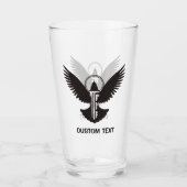 ハト鍵 タンブラーグラス (正面)