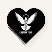 ハト鍵 ノートブック (正面)