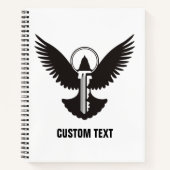 ハト鍵 ノートブック (正面)