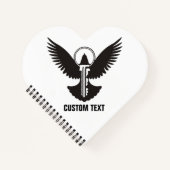 ハト鍵 ノートブック (正面)