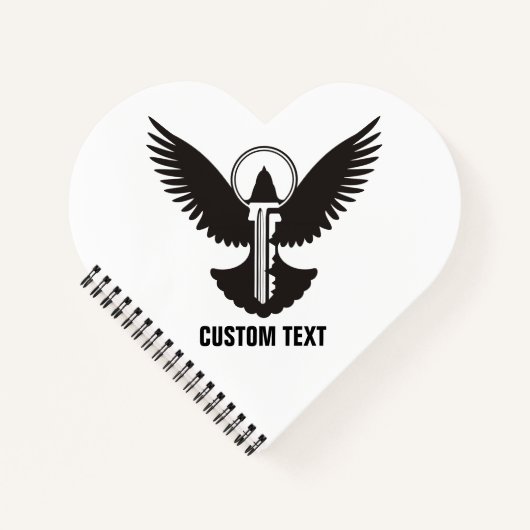 ハト鍵 ノートブック (正面)