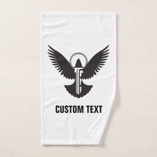 ハト鍵 バスタオルセット (ハンドタオル)