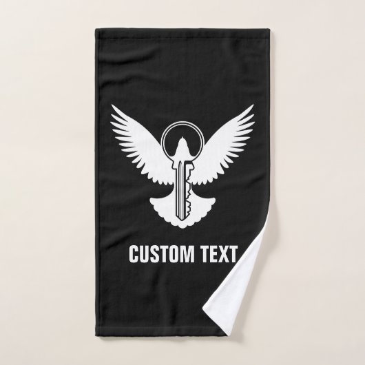 ハト鍵 バスタオルセット (ハンドタオル)