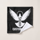 ハト鍵 バスタオルセット (ウォッシュタオル)