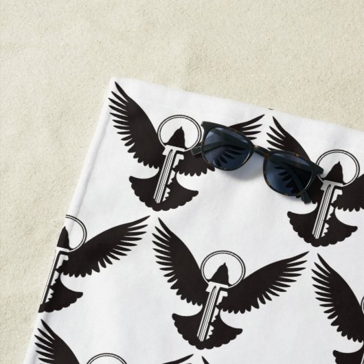 ハト鍵 ビーチタオル (インサイチュ)