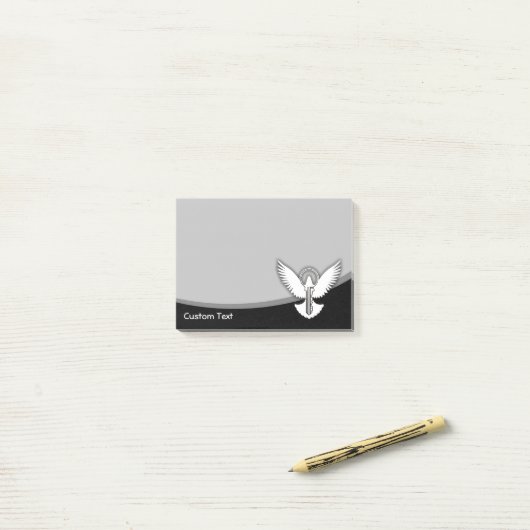 ハト鍵 ポストイット (デスク上)