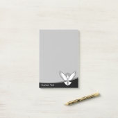 ハト鍵 ポストイット (デスク上)