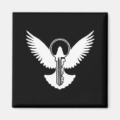 ハト鍵 マグネット (正面)