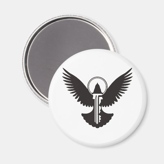 ハト鍵 マグネット (正面/裏面)