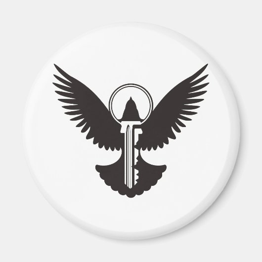 ハト鍵 マグネット (正面)