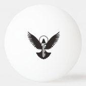 ハト鍵 卓球ボール (裏面)