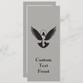 ハト鍵 招待状 (正面/裏面)