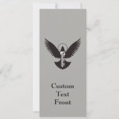 ハト鍵 招待状 (正面)