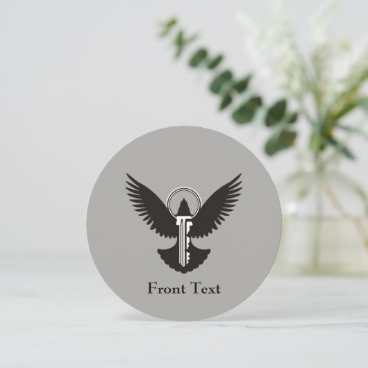 ハト鍵 招待状 (スタンド正面)