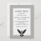 ハト鍵 招待状 (裏面)