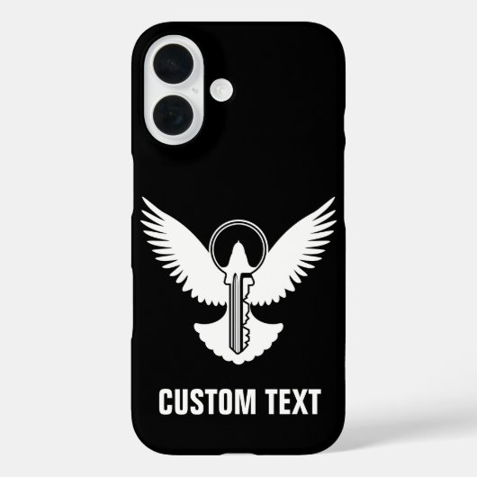ハト鍵 Case-Mate iPhoneケース (裏面)