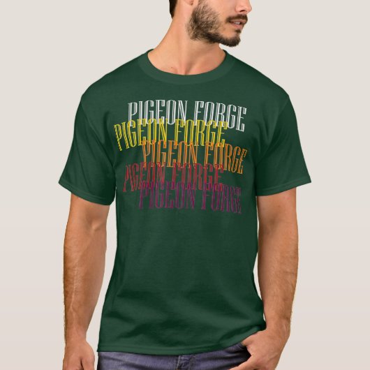 ハト飼育家ハトのレーシングギフト Tシャツ (正面)