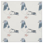 ハト鳥の芸術の生地 ファブリック (見本)
