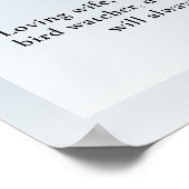 ハト鳥愛好家 生涯の写真 お別れ会 ポスター (角)