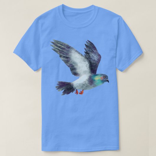 ハト鳥26 Tシャツ (デザイン正面)