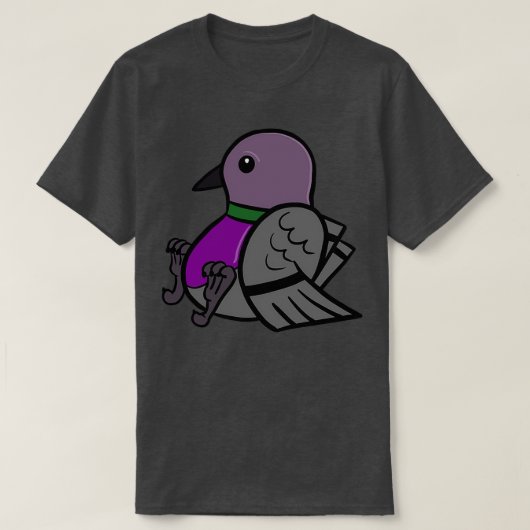 ハト3 10 Tシャツ (デザイン正面)