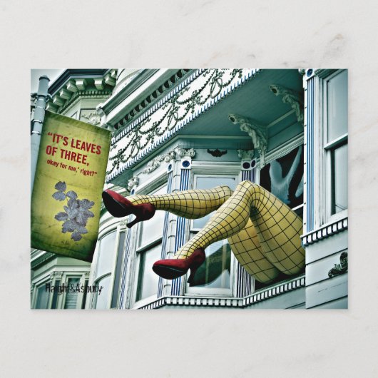 ハト&アスベリー ポストカード (正面)