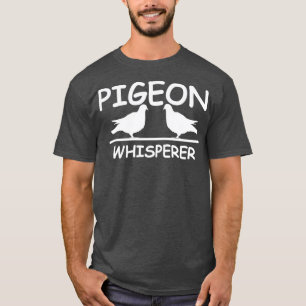 ハト・ウイスパーラー愛ハトおもしろいバードグラフィック1 Tシャツ