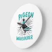 ハト・ウイスラー ラージ壁時計 (傾斜)