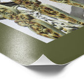 ハト・オン・アイアンワークin Old San Juan フォトプリント (角)