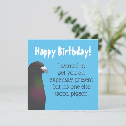 ハト カード (スタンド正面)