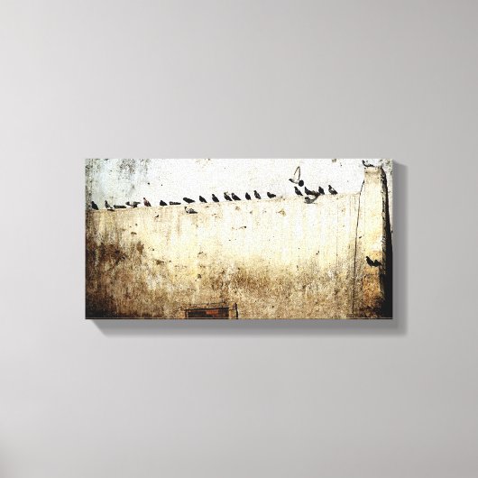 ハト キャンバスプリント (正面)