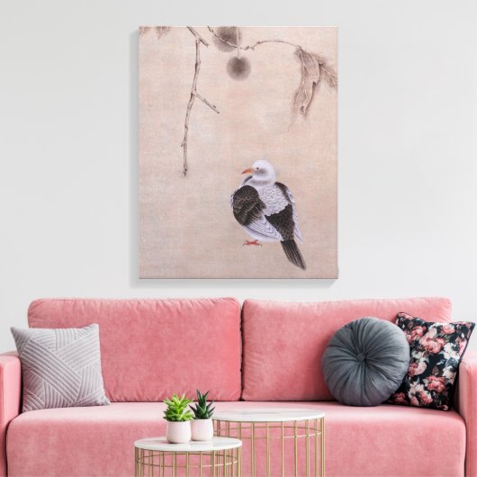 ハト キャンバスプリント (インサイチュ (リビング))