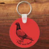 ハト キーホルダー (正面)