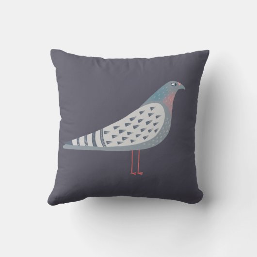 ハト クッション (裏面)